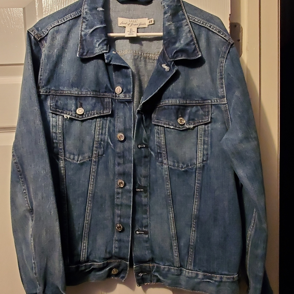 Blue jean jacket - Picture 1 of 2